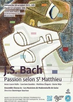 photo Bach Passion selon Saint-Matthieu